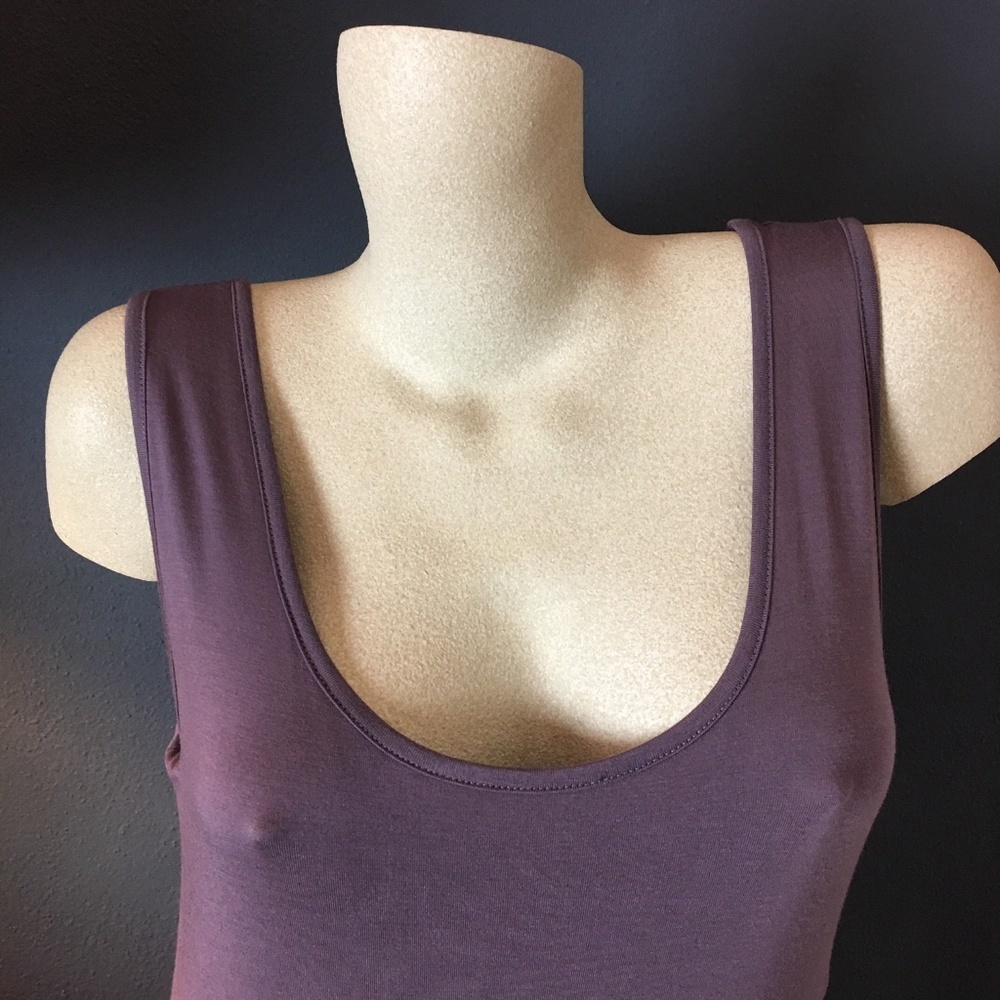 NWT Purple Reversible Pocket Maxi Dress - Picture 6 of 6